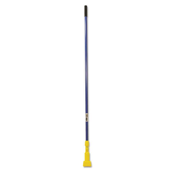 Rubbermaid Commercial 60 in L Mop and Broom Handles, Blue/Yellow FGH24600BL00